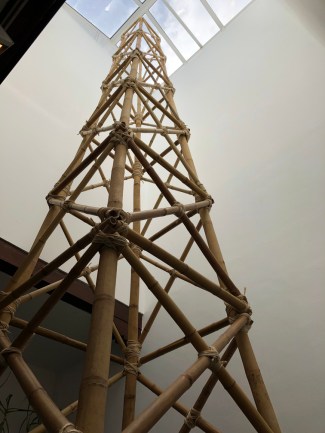 Detalle instalación site specific Barroso II. Sala CAAM-San Antonio Abad. Exp. Montiel-Soto